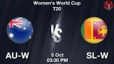 AU-W vs SL-W Dream11