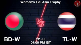 BD-W vs TL-W Player Stats and Dream11 Prediction - Asia Cup Womens T20I