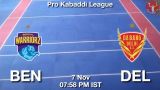 BEN vs DEL Dream11