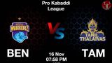 BEN vs TAM Dream11