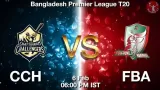 CCH vs FBA Dream11