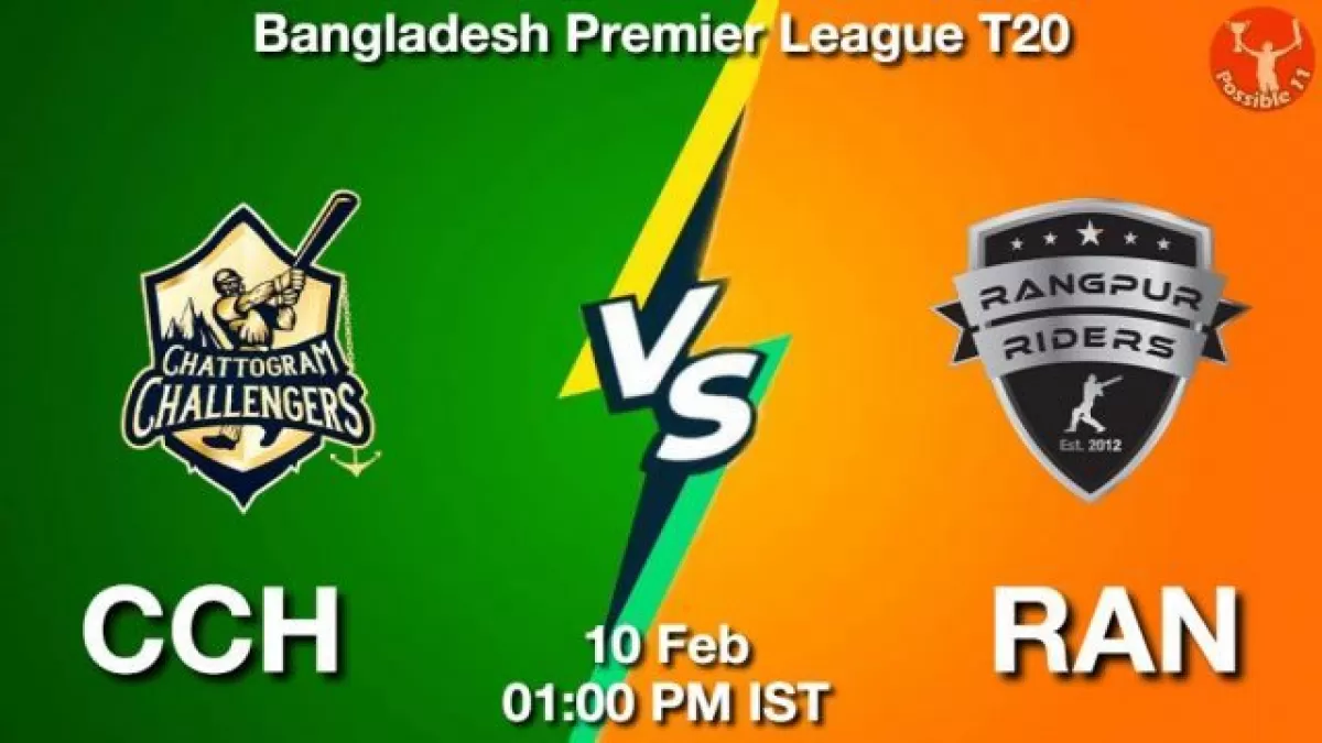CCH vs RAN Dream11 Prediction in Hindi, Team, Match-27, Fantasy Cricket Tips