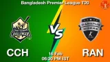CCH vs RAN Dream11