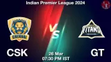 CHE vs GT Dream11