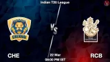 CHE vs RCB Dream11