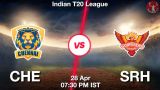CHE vs SRH Dream11