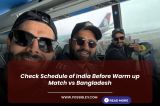 Check Schedule of India
