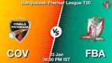COV vs FBA Dream11