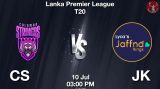 CS vs JK Dream11 Prediction in Hindi, 13th Match, Lanka Premier League 2024