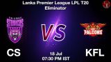 CS vs KFL Eliminator