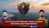 DC vs CSK Pitch