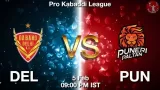 DEL vs PUN Dream11