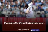 Dhananjaya hits fifty but
