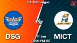 DSG vs MICT Dream11