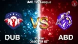 DUB vs ABD Dream11