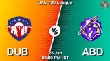 DUB vs ABD Match