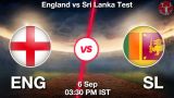 ENG vs SL Dream11