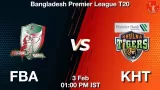 FBA vs KHT Dream11
