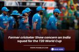 Former cricketer Show concern