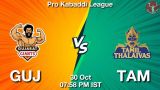 GUJ vs TAM Dream11