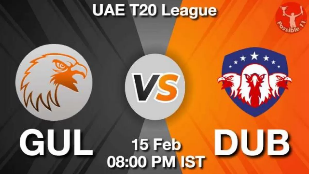 GUL vs DUB Dream11 Prediction In Hindi, Team, Fantasy Cricket Tips