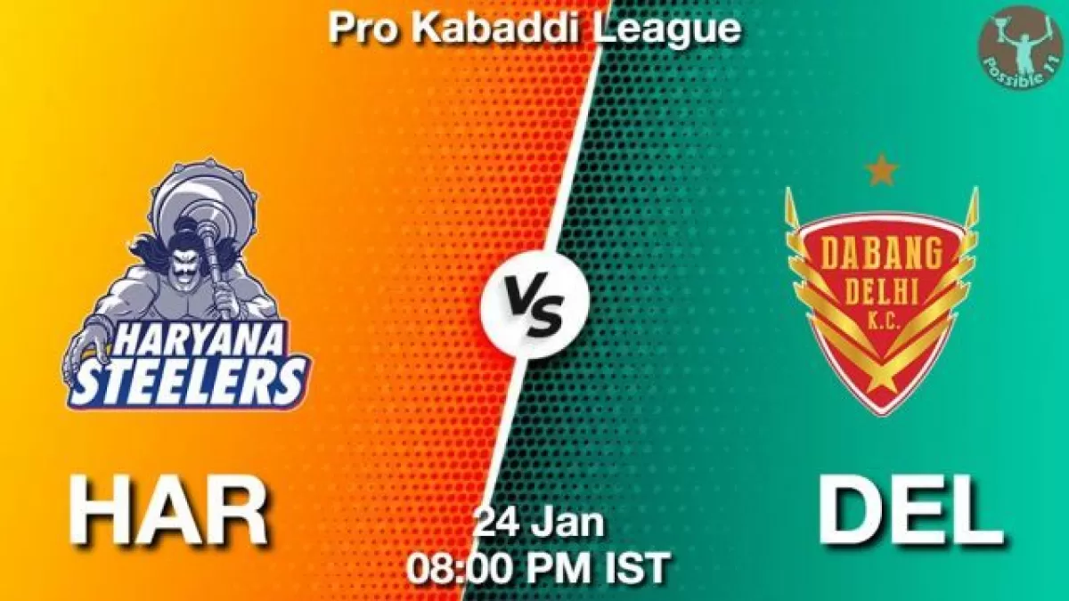HAR vs DEL Dream11 Prediction In hindi, Team, Match-87, Fantasy Kabaddi Tips