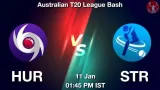 HUR vs STR Dream11