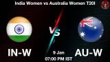 IN-W vs AU-W Dream11