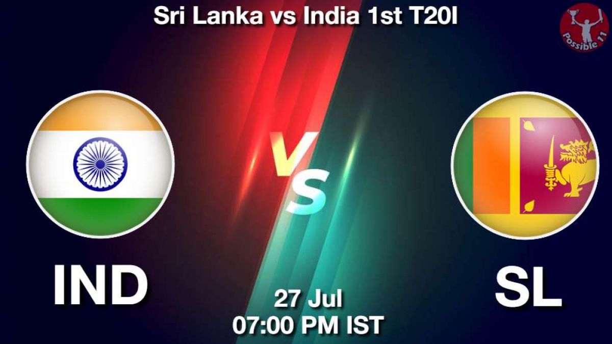 IND vs SL 1st T20 Player Stats and Dream11 Prediction