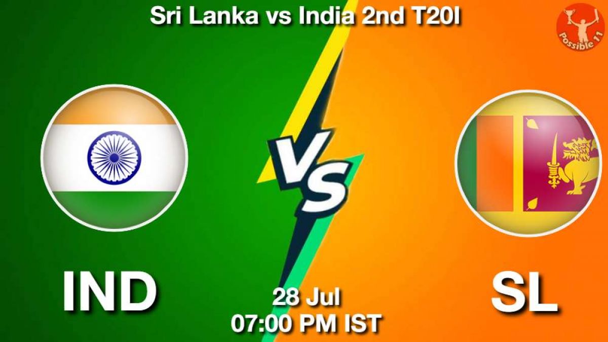 IND vs SL 2nd T20 Player Stats and Dream11 Prediction