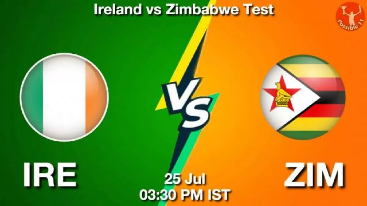IRE vs ZIM Test Player Stats and Dream11 Prediction
