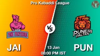 JAI vs PUN Dream11 Prediction In hindi, Team, Match-69, Fantasy Kabaddi Tips
