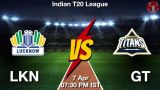 LKN vs GT Dream11