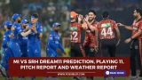 MI vs SRH Dream11