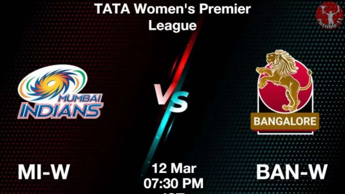 WPL 2024: MI-W vs BAN-W Dream11 Prediction in Hindi, 19th Match, Dream11 Team