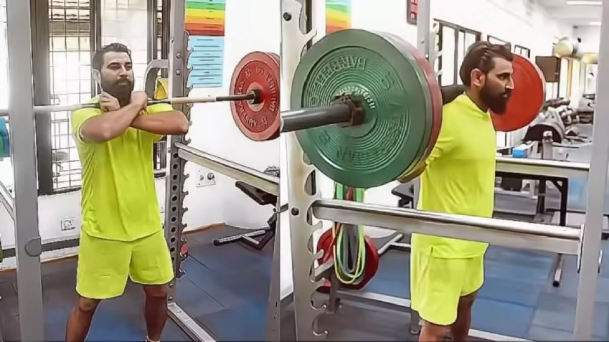 Mohammed Shami fitness Update, shared the video
