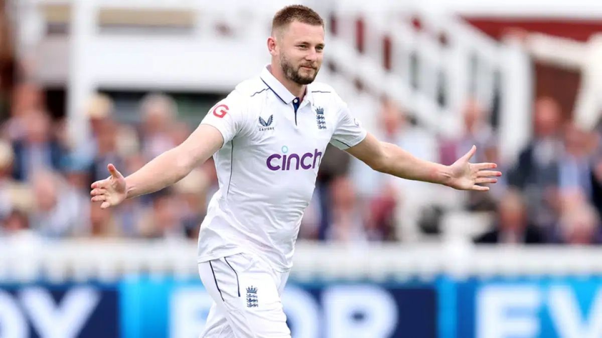 NZ vs ENG: Gus Atkinson creates history by taking a hat-trick