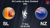 NZ vs SL Dream11