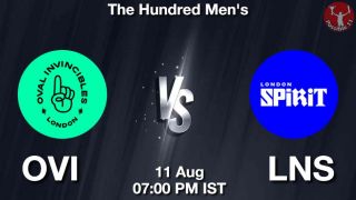 OVI vs LNS Player Stats and Dream11 Prediction - The Hundred Mens