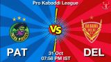 PAT vs DEL Dream11
