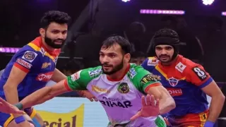 PKL, U.P. Yoddhas captain: Pradeep Narwal season-best 21 points In Hindi