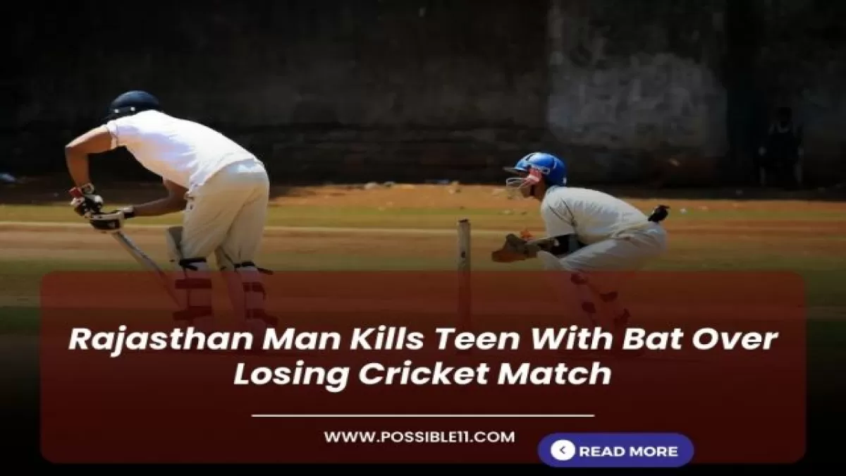Rajasthan Man Kills Teen With Bat Over Losing Cricket Match