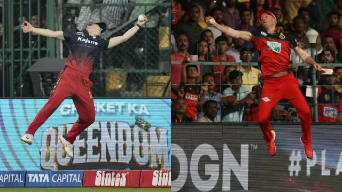 WPL में RCB को मिली लेडी एबी डिविलियर्स, हवा में छलांग लगाकर रोकी गेंद