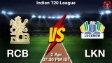RCB vs LKN Dream11