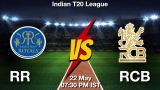 RR vs RCB Dream11