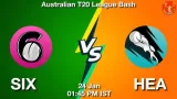 SIX vs HEA Dream11
