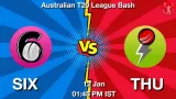 SIX vs THU Dream11