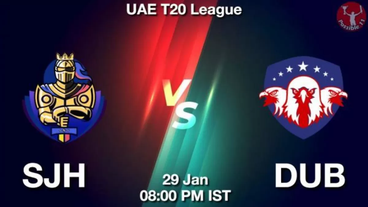 SJH vs DUB Dream11 Prediction In Hindi, Team, Match-14, Fantasy Cricket Tips