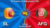 SL vs AFG Dream11