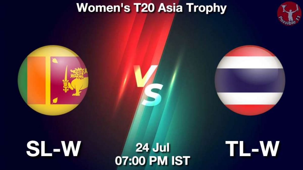 SL-W vs TL-W Player Stats and Dream11 Prediction - Asia Cup Womens T20I